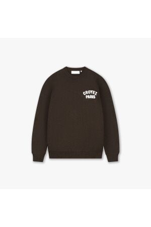 Croyez Homme Croyez Homme paris knit sweater crb50026099 Sweater 50001 brown