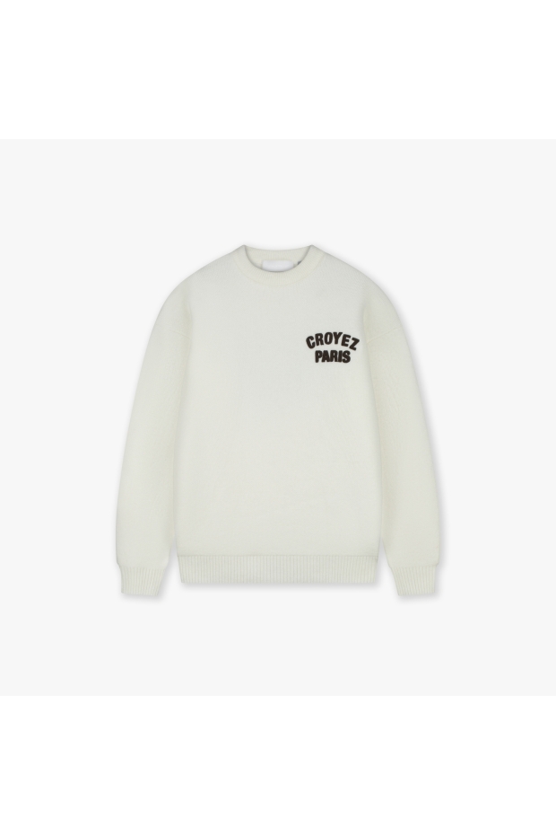 Croyez Homme Paris Knit Sweater CRB50026099 40002 off-white