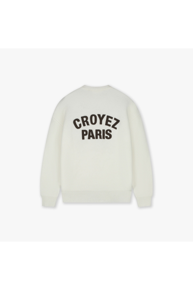 Croyez Homme Paris Knit Sweater CRB50026099 40002 off-white