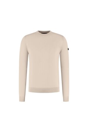Malelions Malelions premium knitted crewneck mpd50026059 Trui 40032 almond
