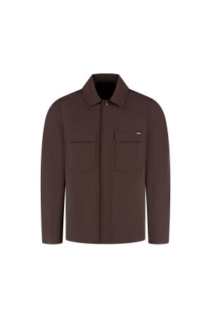 Malelions Malelions premium blend overshirt mpd50026025 Overshirt 50001 brown