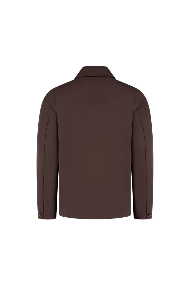 Malelions Premium Blend Overshirt MPD50026025 50001 brown