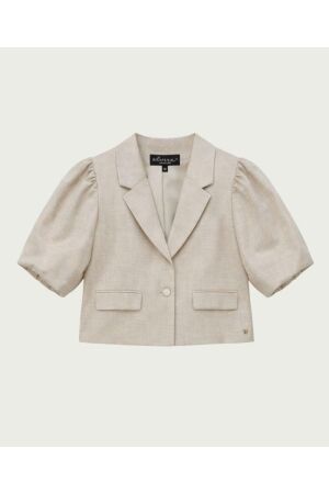 Elvira Casuals Elvira Casuals blazer yara e2 26-019 Blazers 1066 sand linen
