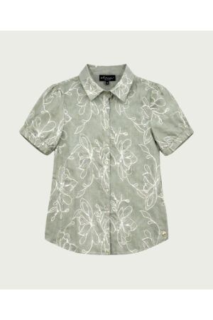 Elvira Casuals Elvira Casuals blouse nadia e2 26-030 Blouse 860 sage