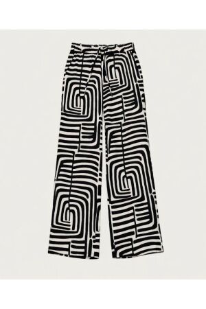 Elvira Casuals Elvira Casuals trouser abby e2 26-064 Broek 940 african zebra