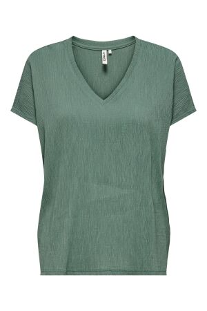 Only Only onlkaylie ss structure top pnt T-shirts laurel wreath