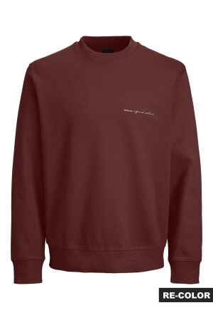 Jack & Jones Jack & Jones jprblaowen branding crewneck sweat 12292205 Sweater 5147766 bitter chocolate