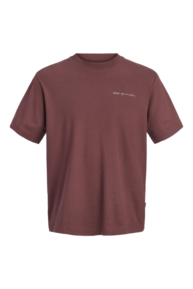 Jack & Jones JPRBLAOWEN SS BRANDING TEE SN 12292397 5053158 Bitter Chocolate