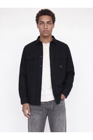 Jack & Jones Jack & Jones jprbluivy solid l/s overshirt sn 12303624 Overhemd 5077467 dark grey melange