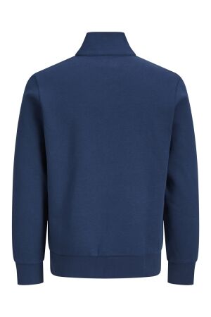Jack & Jones Jack & Jones jprblufrankie sweat zip high neck smu 12275675 Vest 5187636 insignia blue