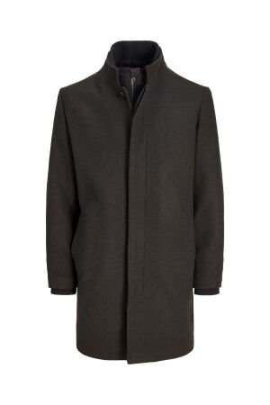 Jack & Jones Jack & Jones jjemelton wool blend coat aw26 sn 12299724 Winterjassen 5139776 chocolate torte