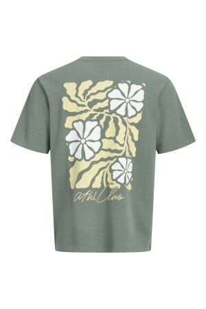 Jack & Jones Jack & Jones jcoabstract flower back print tee ss smu 12311589 Print T-shirts 5178650 laurel wreath