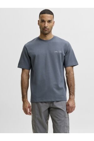 Jack & Jones Jack & Jones jcoabstract flower back print tee ss smu 12311589 Print T-shirts 5178646 turbulence