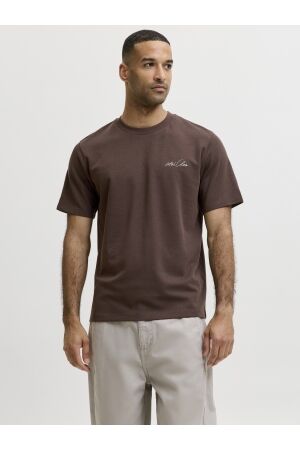 Jack & Jones Jack & Jones jcoabstract flower back print tee ss smu 12311589 Print T-shirts 5178645 java