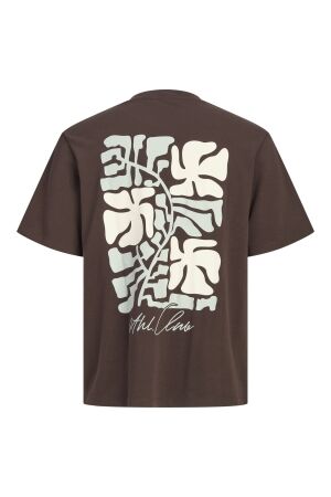 Jack & Jones Jack & Jones jcoabstract flower back print tee ss smu 12311589 Print T-shirts 5178645 java