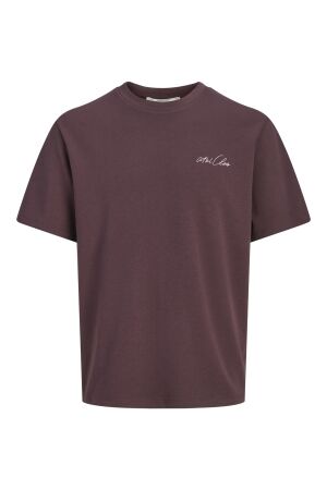 Jack & Jones Jack & Jones jcoabstract flower back print tee ss smu 12311589 Print T-shirts 5178647 fudge
