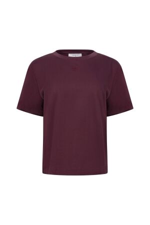Nukus Nukus luna shirt nk nkf04012 T-shirt Korte mouw 333 cherry