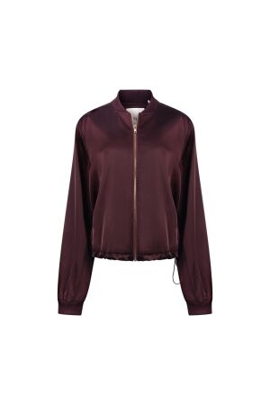 Nukus Nukus dena jacket shiny nkf13127 Jackets 333 cherry