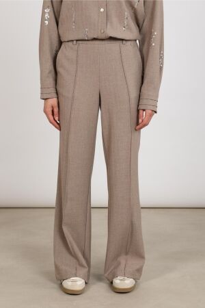 Nukus Nukus jill pants nkf09077 Broek 60 taupe