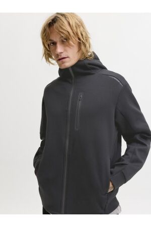 Jack & Jones Jack & Jones jcofusion sweat full zip hood 12301089 Vest 5054369 black
