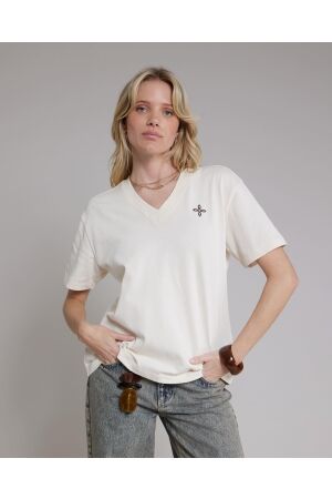 Pink Noir Pink Noir artemis t-shirt pn22243232 T-shirt Korte mouw 110 eggnog