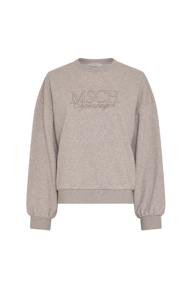 MSCH Copenhagen MSCHBrawley Briena Logo Sweatshirt 20078 warm lgm