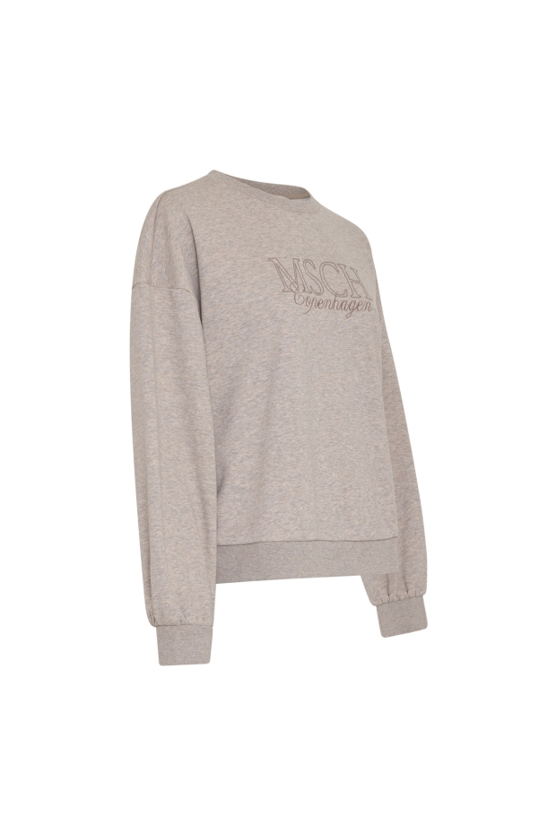 MSCH Copenhagen MSCHBrawley Briena Logo Sweatshirt 20078 warm lgm