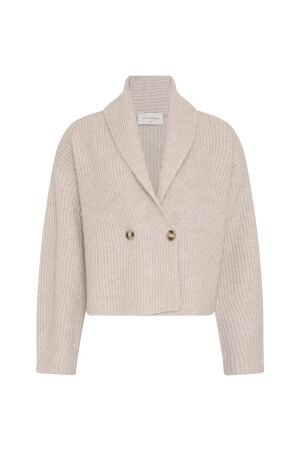MSCH Copenhagen MSCH Copenhagen mschviannie cardigan 20010 Vest oatmeal melange