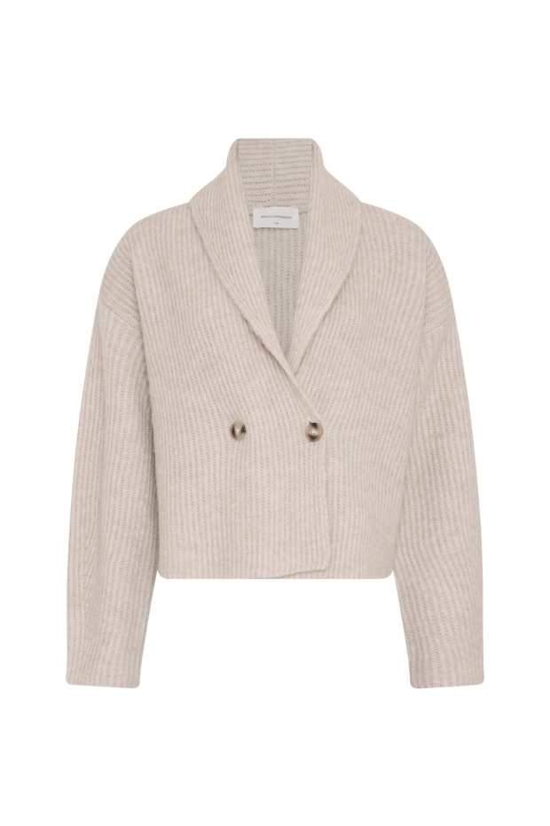 MSCH Copenhagen MSCHViannie Cardigan 20010 oatmeal melange