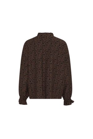 MSCH Copenhagen MSCH Copenhagen mschmichella shirt aop 20093 Blouse hot fudge flwr