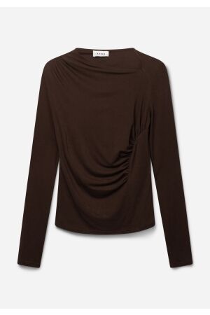Aaiko Aaiko jalisse lyo 134 T-shirt Lange mouw 190913 fudge