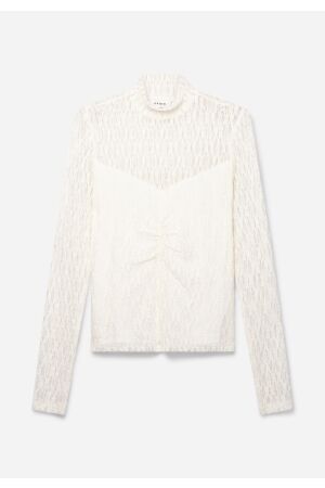 Aaiko Aaiko amy pa 136 T-shirt Lange mouw 110107 cream3