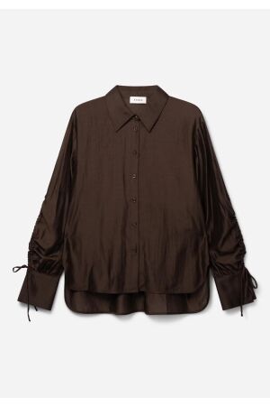 Aaiko Aaiko marel lyo 512 Blouse 191012 dark mocha
