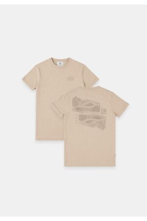 Gabbiano Gabbiano 1566116 zan Print T-shirts 994 almond