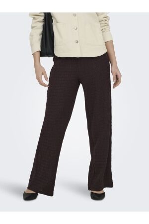 Only Only onlilse pant structure jrs noos Broek deep mahogany