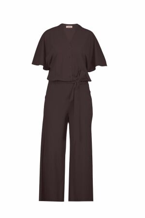 Studio Anneloes Studio Anneloes maggie jumpsuit 91542 Jumpsuit 8700 espresso