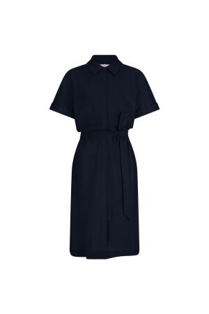 Studio Anneloes Studio Anneloes louni blouse dress 91543 Jurk 6900 dark blue