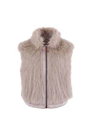 Moscow Moscow 13-11-jente Gilets 462-1 light taupe solid