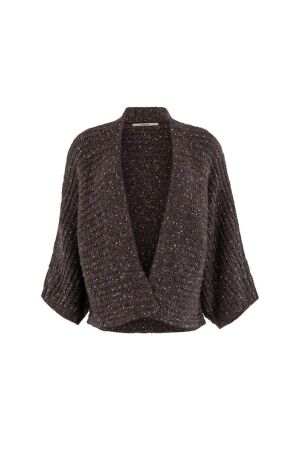 Moscow Moscow 24-11-evi-1 Vest 404-2 chocolat dessin