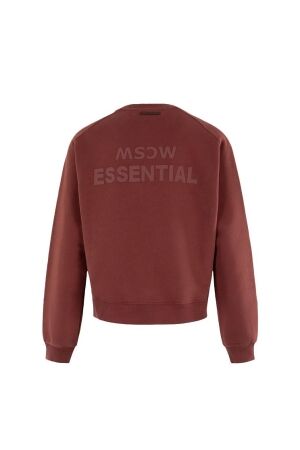 Moscow Moscow 57-04-essential Sweater 450-1 madder solid