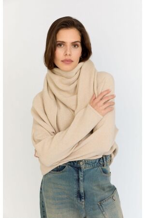 Moscow Moscow 42-07-scarf Sjaals 150-1 chalk solid