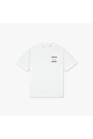 Croyez Homme Croyez Homme amour t-shirt cra40026045 Print T-shirts 40001 white