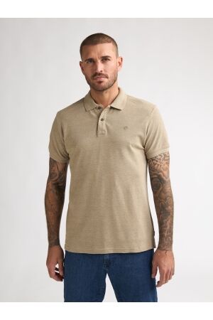 Petrol Petrol polo short sleeve m-1060-pol913 Poloshirts 7130 light tan
