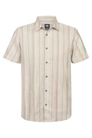 Petrol Petrol shirt short sleeve uni m-1060-sis417 Overhemd 7130 light tan
