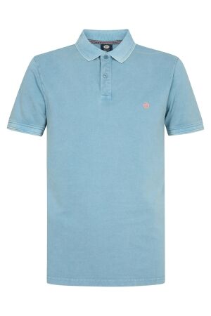 Petrol Petrol polo short sleeve m-1060-pol934 Poloshirts 5195 marble blue