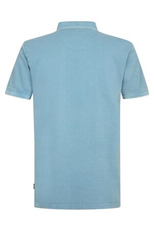 Petrol Petrol polo short sleeve m-1060-pol934 Poloshirts 5195 marble blue