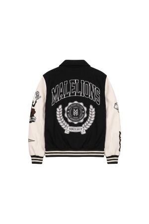 Malelions Malelions american dream varsity jacket mma50026011 Jackets 49001 black