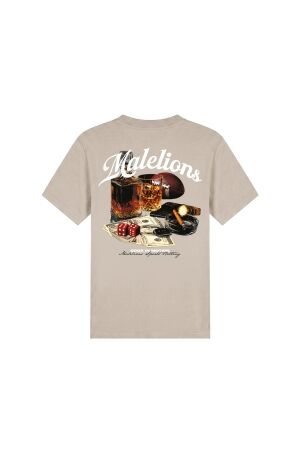 Malelions Malelions sports betting t-shirt mma50026023 Print T-shirts 40032 almond