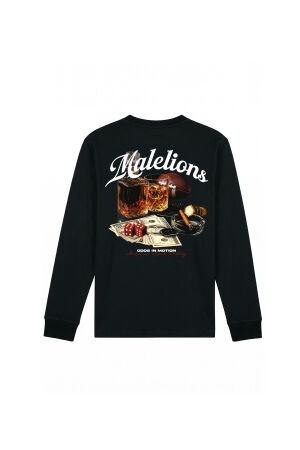 Malelions Malelions sports betting longsleeve t-shirt mma50026025 Longsleeves 49001 black