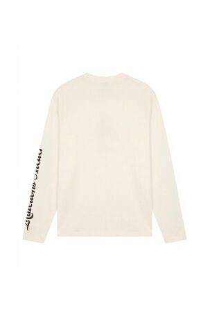 Malelions Malelions university longsleeve t-shirt mma50026037 Longsleeves 40002 off-white